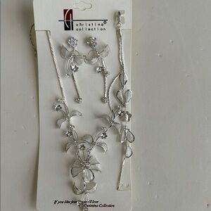 Christina Collection Floral Jewelry Set